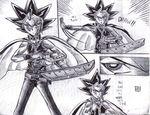  character comic duel_disk dxoz eyes motou_yugi yami_yugi yu-gi-oh! yugi_motou 