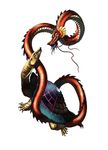  atlus demon dragon genbu genbu_(shin_megami_tensei) persona shin_megami_tensei snake turtle 