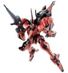  3d armor beam_cannon beam_rifle cannon commentary_request dynamic_pose energy_cannon energy_gun full_body gottrlatan gun gundam gundam_battle_operation_2 hands_up holding holding_energy_gun holding_gun holding_weapon looking_at_viewer mecha mecha_focus midair mobile_suit no_humans official_art pink_armor red_armor red_eyes robot science_fiction scope shoulder_armor simple_background solo thrusters transparent_background two-tone_armor vernier_thrusters victory_gundam weapon weapon_on_back zanscare 