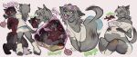 2026 anthro belly bent_over big_belly black_body black_fur bodily_fluids breasts burping burping_up_object canid canine canis clothing digestion duo ear_piercing english_text epic_games eyewear eyewear_on_head fatal_vore female female_pred fortnite fur glasses glasses_on_head grey_body grey_fur hand_on_belly hi_res huge_belly internal kittycat4251 male male_prey mammal motion_lines mph! open_mouth oral_vore piercing polaris_(fountaindrink) rumbling_stomach sequence signature simple_background sitting sitting_on_another soft_vore standing stomach_acid tail teeth text tongue tongue_out torn_clothing unwilling_prey vore wolf wolfie_(fortnite)