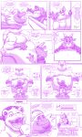 2026 3_fingers 5_fingers absurd_res anthro apron apron_only areola belly belly_rub big_belly big_head big_moobs bottomwear bovid canid canine caprine claws clothed clothed_anthro clothed_male clothing comic dialogue english_text facial_hair finger_claws fingers food fox fully_clothed fully_clothed_anthro fully_clothed_male generation_1_pokemon generation_7_pokemon goat goatee group growbro_(character) growing growth hat headgear headwear hi_res hole_in_floor horn huge_belly huge_moobs inner_thoughts kaiju koopa larger_male macro male mammal mario_bros massage massaging_belly moobs multiple_scenes nintendo nipple_grab nipples obese obese_anthro obese_male overweight overweight_anthro overweight_male passimian pokemon pokemon_(species) restaurant sandwich_(food) saruto_(aokmaidu) scalie shorts shorts_only size_difference slowbro speech_bubble spirit_(spirited_fox) spirited_fox sub_sandwich surprised text text_box thought thought_bubble thoughts topless topless_anthro topless_male