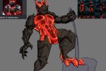  3:2 abs anthro armor baldur's_gate baldur's_gate_3 deader dragon hammer hi_res humanoid larian_studios male mythological_creature mythological_scalie mythology oathbreaker_(baldur's_gate) paws scalie screencap solo standing tools weapon 