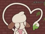 2d_animation 4:3 ambiguous/ambiguous ambiguous_gender ambiguous_penetrated animated animated_gif disembodied_penis dobooru duo eyes_closed fellatio frame_by_frame generation_2_pokemon genitals half-closed_eyes hand_on_penis heart_shaped_tail heart_tail long_tail male narrowed_eyes nintendo oral penetration penile penis pokemon pokemon_(species) sex short_playtime smeargle solo_focus tail