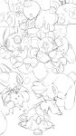 2026 3_fingers 3_toes 9:16 anal anal_penetration animate_inanimate anthro anus balls bat bear blush blush_lines bodily_fluids breath buckled_collar butt button_(fastener) button_eyes chibi claw_fingers collar comic cum cum_in_ass cum_inside cum_on_butt cum_while_penetrated feet fingers fluffy fluffy_chest genital_fluids genitals heart_symbol hi_res interrobang living_plushie male male/male mammal monochrome open_mouth open_smile oral oral_penetration pawpads penetration penile penile_penetration penis penis_in_ass pinned pinned_to_ground plushie seam_(sewing) seuppi simple_background sketch smile stitch_(sewing) sweat sweatdrop tail toes white_background