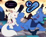 1_horn 2025 3_claws 3_toes 4_fingers anthro anthro_on_feral back_markings belly belly_markings bestiality biped black_nose black_pawpads black_penis blue_body blue_breasts blue_ears blue_fur blue_hair blue_inner_ear_fluff blue_kerchief blue_tail blue_tongue blush blush_lines bodily_fluids breasts canid canine claws clitoris clothed clothed_anthro clothed_female clothing crescent_moon_(marking) cum cum_in_uterus cum_in_vagina cum_inside cutaway detailed_background dialogue digital_media_(artwork) digitigrade duo ejaculation emanata english_text erection eyes_closed featureless_breasts feet felid feline female female_anthro feral feral_on_feral feral_penetrated feral_penetrating feral_penetrating_feral finger_claws fingers fox fur fur_markings genital_fluids genitals gloves_(marking) green_inner_ear hair head_horn hi_res holding_leg horn hot_spring humanoid_genitalia humanoid_genitalia_on_feral humanoid_vulva humanoid_vulva_on_feral impregnation incubator_(puella_magi) inner_ear_fluff internal internal_vaginal interspecies interspecies_impregnation kerchief kerchief_only kitsunal_(character) kyubey larger_female larger_penetrated leg_glider_position leg_markings looking_at_another looking_at_partner looking_pleasured lying mahou_shoujo_madoka_magica male male/female male_feral mammal markings meraence moon_(marking) mostly_nude mostly_nude_anthro mostly_nude_female neckerchief neckerchief_only neckwear on_rock on_side onsen open_mouth orgasm outside outside_sex ovum pawpads penetration penile penile_penetration penile_spines penis penis_in_vagina pink_inner_ear pink_tongue puella_magi raised_leg red_eyes red_markings red_sclera rock sex sideways size_difference small_breasts small_top_big_bottom smaller_male smile smiling_at_another smiling_at_partner snout socks_(marking) speech_bubble sperm_cell tail teeth text toe_claws toes tongue tuft uterus vaginal vaginal_canal vaginal_fluids vaginal_fluids_on_penis vaginal_penetration vulva water whiskers white_body white_claws white_ears white_horn white_tail