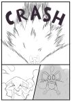 absurd_res alex_(nestman009) bag buckteeth comic cough crash_landing dust_cloud ears_down ears_flat eyes_closed feral generation_1_pokemon hi_res impact looking_up male nestman009 nintendo onomatopoeia pivoted_ears pokemon pokemon_(species) raised_hand rattata shadow simple_background solo sound_effects teeth text