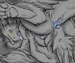 anal anus balls blue_anus blue_knot blue_penis butt dragon duo eastern_dragon erection feher feral fur furred_dragon furred_scalie genitals knot loose_anus male male/male mythological_creature mythological_scalie mythology nugget_(nugget115) oral penis perineum puffy_anus rimming scalie sex yellow_eyes