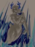 2026 2_horns 5_fingers anthro antlers arm_tuft athletic athletic_anthro athletic_female bent_arm big_breasts biped blue_and_grey blue_antlers blue_eyeshadow blue_horn blue_lips blue_lipstick blue_nose breast_tuft breasts carol_holiday chest_tuft claws collar collar_only crotch_tuft curved_antlers curved_eyebrows curved_horn deer deltarune digital_drawing_(artwork) digital_media_(artwork) eyebrows eyelashes eyeshadow featureless_breasts featureless_crotch female finger_claws fingers fur fur_tuft glistening glistening_eyelids glistening_lips glowing grey_background hair head_turned hi_res holding_katana holding_melee_weapon holding_object holding_sword holding_weapon horn humanoid_hands ice katana legs_together lidded_eyes lips lipstick long_eyelashes looking_aside makeup mammal markings mature_anthro mature_female melee_weapon monochrome mouth_closed new_world_deer nude nude_anthro nude_female reindeer serious short_hair short_tail shoulder_tuft simple_background snout solo spots spotted_body spotted_fur spotted_legs spotted_shoulders standing sword tail thick_eyebrows thick_thighs three-quarter_view tuft undertale_(series) weapon wide_hipped_anthro wide_hipped_female wide_hips yourhostkaz