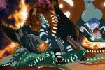2_horns 3:2 anal anal_penetration animal_genitalia animal_penis anus balls bisexual blue_anus blue_penis bodily_fluids butt claws cum cum_in_vagina cum_inside cumshot dragon draven_(dravendergen) ejaculation erection european_mythology fangs feet female female_feral female_penetrated feral feral_on_feral feral_penetrated feral_penetrating feral_penetrating_feral festival fire fireworks from_behind_position genital_fluids genital_slit genital_slit_balls genitals glowing glowing_markings group group_sex hamham5 hi_res holding_from_behind horn lying male male/female male/male male_feral male_penetrated male_penetrating male_penetrating_female male_penetrating_male markings membrane_(anatomy) membranous_wings mmf mmf_threesome mythological_creature mythological_scalie mythology on_back on_ground orgasm orgasm_face penetration penile penile_penetration penis penis_in_slit penis_in_vagina sandwich_position scales scalie seawing_(wof) serenity_(animusserenity) sex simultaneous_orgasms slit_penetration slit_play spiked_penis spikes spikes_(anatomy) tail teeth threesome toe_claws toes tongue tongue_out trio vaginal vaginal_fluids vaginal_penetration vulva western_dragon wings wings_of_fire
