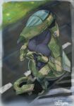 absurd_res aeromorph aircraft airplane anthro belly black_belly blush f-5e_tiger hi_res jet living_aircraft living_machine living_vehicle machine male metallic_body northrop_grumman outoldyard river_carlisle shy solo standing united_states_air_force vehicle