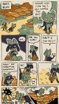 10_panel_comic 2026 absurd_res ambiguous_gender anthro bag biped black_body black_fur black_text blue_body blue_fur cheek_tuft cloud comic day derek_(flavia-elric) dialogue duo_focus ellipsis english_text exclamation_point eyebrows facial_tuft feral flavia-elric fossil_pokemon fur generation_3_pokemon generation_4_pokemon group hi_res lileep looking_at_another looking_down mouth_closed nintendo open_mouth outside paws pokemon pokemon_(species) pokemon_mystery_dungeon pupils quadruped question_mark red_eyes riolu shen_(flavia-elric) shinx sky speech_bubble spike_chunsoft standing tail talking_to_another text text_box trio tuft walking white_sclera yellow_eyes