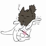 1:1 2d_animation amayakasuneko ambiguous_feral ambiguous_gender ambiguous_penetrated animated animated_gif black_body blush bodily_fluids closed_smile digital_drawing_(artwork) digital_media_(artwork) domestic_cat dominant dominant_feral dominant_male drooling duo felid feline felis feral feral_on_feral feral_penetrated feral_penetrating feral_penetrating_feral flat_colors fluffy fluffy_tail frame_by_frame fur genital_fluids high-angle_view intraspecies looking_at_another looking_at_partner looking_pleasured lying lying_on_ground male male/ambiguous male_feral male_penetrating male_penetrating_ambiguous mammal meow25meow moan monotone_body monotone_fur mouth_closed musical_note musical_symbol narrowed_eyes obscured_penetration on_ground on_side one_eye_closed open_mouth penetration quadruped saliva saliva_puddle sex shaking shikaruneko shikaruneko_(series) short_playtime smile submissive submissive_ambiguous submissive_feral symbol tail tears thrusting tremble_spikes trembling white_body white_fur