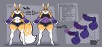  animal_genitalia animal_penis anthro balls bandai_namco big_breasts black_sclera breasts canid canine chrisstarfer digimon digimon_(species) digital_media_(artwork) english_text equine_genitalia equine_penis feet fur genitals hi_res humanoid_genitalia humanoid_penis intersex leg_markings mammal markings model_sheet neck_tuft penis profanity renamon simple_background socks_(marking) solo standing tail text thick_thighs tuft unusual_proportions vertex_(chrisstarfur) white_body white_fur wide_hips yellow_body yellow_fur 