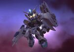 air_vent armored_body armored_vehicle beam_rifle beam_sword black_background blue_body chibi cloud fist glowing glowing_eyes grey_body gun gundam hi_res holding_gun holding_object holding_ranged_weapon holding_rifle holding_weapon jet_pack machine mecha military_vehicle mobile_suit mobile_suit_gundam mobile_suit_gundam_hathaway mobile_suit_gundam_hathaway's_flash not_furry ranged_weapon rifle robot robotic_arm robotic_leg robotic_legs robotic_limb rx-94_mass_production_type_nu_gundam science_fiction shield simple_background solo star sunrise thrusters uzakuma weapon yellow_eyes