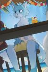 2:3 absurd_res adult_diaper alcohol animal_ears awkward beach beverage blue_eyes blush bodily_fluids canid caught caught_in_the_act chair cherry clothed clothing cocktail container cup diaper diaper_masturbation domestic_cat drinking_glass embarrassed felid feline felis fluffy fluffy_tail food fruit fur furniture genital_fluids glass glass_container glass_cup hand_on_diaper hand_on_leg hand_on_thigh hi_res ice ice_cube juice_(beverage) knees_up lemon looking_at_another looking_down low-angle_view mammal masturbation nervous obedientmirelle on_chair orange_juice partially_obscured plant pointy_ears public_masturbation sand sea sitting sitting_on_chair spread_legs spreading sweat sweatdrop tail touching_diaper tropical tropical_drink unclean unclean_diaper urine used used_diaper using_diaper water wearing_diaper wet wet_diaper wetting wetting_diaper white_body white_fur worried