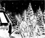 1996 ambiguous_species anthro background_character black_and_white building domestic_cat duo_focus eyewear felid feline felis female glasses group gulonine imminent_death imminent_murder imminent_rape imminent_sex jack_salem long_ears long_tail looking_at_another male mammal marten monochrome mustelid musteline night outside pince-nez plant predator/prey resort romantic romantic_couple sable_(marten) scarf serial_killer signature silhouette silhouetted_body sky smile snow speet stalking star starry_sky tail talking_to_another tree trio unsuspecting_victim victim walking whiskers winter