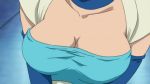  blue_dragon bouquet_(blue_dragon) breasts cleavage collar gloves highres large_breasts screencap strapless tubetop 