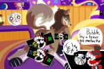allison_(ally) anthro black_body black_fur calupoh canid canine canis canon_x_oc censored censored_genitalia clothing dominant dominant_anthro duo female floor_sex fur glitch_productions grey_body grey_fur hi_res hybrid inside interior_background jax_(tadc) lagomorph leporid light maid_uniform male mammal nude penetration predator/prey purple_body purple_fur rabbit text the_amazing_digital_circus translation_check translation_request uniform wolf wolfdog yellow_eyes yosiel028