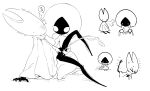 7_7_7 absurd_res anthro arched_back arthropod between_legs blush bodily_fluids breath butt clitoral clitoral_rubbing clitoris cloak clothing digital_drawing_(artwork) digital_media_(artwork) disgust disgusted_face dithering duo ejaculation exclamation_point featureless_chest female female/female female_orgasm fingering fingering_partner flat_chested genital_fluids genitals grabbing_sheets hi_res hollow_knight:_silksong hollow_knight_(franchise) hornet_(hollow_knight) intense_orgasm intimate kneeling lace_(hollow_knight:_silksong) line_art looking_pleasured monochrome motion_lines nude on_ground orgasm panting penetration segmented_body sex shaking signature silk simple_background sitting speech_bubble spread_legs spreading team_cherry topwear unusual_bodily_fluids unusual_genital_fluids vaginal vaginal_fingering vaginal_fluids vaginal_penetration vaginal_squirting vulva