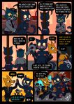3_fingers 3_toes 4_fingers absurd_res accessory angry anthro areola aunt_(lore) aunt_and_niece_(lore) aunt_molly_(nitw) bea_santello black_body black_fur black_nose blue_body blue_fur blush blush_lines breasts building butt canid canine canis car casual_nudity chasing clothed clothed/nude clothed_female clothed_male clothing comic convenience_store crocodile crocodilian crossed_arms cuff_(restraint) day dialogue disbelief domestic_cat embarrassed english_text exhibitionism fangs feet felid feline felis female fingers fox fur genitals gesture glass gregg_lee group gun hair hand_on_face handcuffed handcuffed_to_pole handcuffs hi_res high_five humor lockpicking looking_at_another luchosfactory mae_borowski male mammal metal_cuffs mischievous_smile missing_poster navel necktie niece_(lore) night_in_the_woods nipples nude nude_anthro nude_female only_one_nude orange_body orange_fur outdoor_nudity parking_lot pink_nipples police police_hat police_officer police_uniform public public_exposure public_indecency public_nudity ranged_weapon red_eyes reptile restraints running scalie sidewalk smile street_lamp tail teeth text toes tools trio uniform vehicle vulva weapon