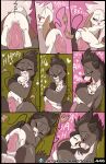 8_panel_comic absurd_res animal_genitalia anthro anthro_on_anthro anthro_penetrated anthro_penetrating anthro_penetrating_anthro anus balls bandicoot bite biting_lip biting_own_lip black_body black_fur black_nose blush bodily_fluids breath comic duo female female_anthro female_penetrated fingerless_(marking) flint_(fuf) fuf fur genital_fluids genitals hi_res huge_penetration interspecies larger_male male male/female male_anthro male_penetrating male_penetrating_female mammal marsupial mustelid musteline panting penetration penile penile_penetration penis penis_in_vagina pink_nose self_bite sex sheath size_difference smaller_female smaller_penetrated tail tail_tuft tan_body tan_fur tesla_(fuf) true_musteline tuft vaginal vaginal_fluids vaginal_fluids_on_penis vaginal_penetration vulva weasel