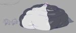 anthro aquatic big_man_(splatoon) fish frye_(splatoon) group immobile male manta_ray mintrimo morbidly_obese nintendo obese overweight ray_(fish) shiver_(splatoon) splatoon stingray trio weight_gain