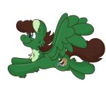 2d_animation alpha_channel animated animated_gif blue_eyes brown_hair brown_mane brown_tail colored cutie_mark digital_media_(artwork) equid equine euspuche fan_character feral fluffy fluffy_chest fur green_body green_fur hair hasbro hooves horse male male_feral mammal mane meme my_little_pony mythological_creature mythological_equine mythology outline pegasus pine_thunderoak pony raccoon_tail running short_playtime simple_background skunk_tail smile solo spread_wings squirrel_tail tail transparent_background trot trotting white_outline wings ych_(character)