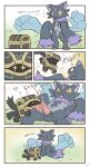 absurd_res ambiguous_gender animal_genitalia animal_penis animate_inanimate anthro balls bestiality blush bodily_fluids box canid canine canis comic container cum domestic_cat domestic_dog duo ejaculation erection felid feline feline_genitalia feline_penis felis fellatio feral fully_sheathed genital_fluids genitals hi_res licking male male/ambiguous mammal mimog_(pal) oral pal_(species) palworld penile penile_spines penis penis_lick pocketpair sex sheath simple_coloring sketch sweat tongue tongue_out vavacung wispaw wispaw_(palworld)