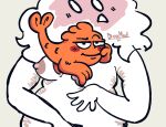 american_dad aquatic aroused belly blush bodily_fluids breasts cyprinid cypriniform doomedbythenarrative duo erection fish genital_fluids genitals goldfish gynomorph gynomorph/male hi_res humanoid intersex intersex/male klaus_heisler male nipples penis precum scales stretch_marks