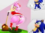 3d_(artwork) accessory amy_rose anus anus_focus anus_peek backless_dress balls bare_back bare_legs bedroom_eyes big_butt blue_body blue_fur blue_hair blush boots bracelet butt butt_focus clothing digital_media_(artwork) dress erection eulipotyphlan excited female footwear fur genitals giant_ass glans gloves gold_(metal) gold_bracelet gold_jewelry green_eyes hair hair_accessory hairband half-closed_eyes hammer handwear hedgehog hi_res huge_butt jewelry ltiberium77 male mammal medium_hair narrowed_eyes panties penis piko_piko_hammer pink_anus pink_body pink_fur pink_hair red_boots red_clothing red_dress red_footwear red_hairband seductive sega shoes smile socks sonic_the_hedgehog sonic_the_hedgehog_(series) spiky_hair tools underwear vein veiny_penis white_clothing white_footwear white_gloves white_handwear white_panties white_socks white_underwear xy_body