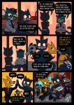 3_fingers 3_toes 4_fingers absurd_res accessory angry anthro aunt_(lore) aunt_and_niece_(lore) aunt_molly_(nitw) bea_santello black_body black_fur black_nose blue_body blue_fur blush blush_lines breasts building butt canid canine canis car casual_nudity censored censored_breasts censored_genitalia censored_vulva chasing clothed clothed/nude clothed_female clothed_male clothing comic convenience_store convenient_censorship crocodile crocodilian crossed_arms cuff_(restraint) day dialogue disbelief domestic_cat embarrassed english_text exhibitionism fangs feet felid feline felis female fingers fox fur gesture glass gregg_lee group gun hair hand_on_face handcuffed handcuffed_to_pole handcuffs hi_res high_five humor lockpicking looking_at_another luchosfactory mae_borowski male mammal metal_cuffs mischievous_smile missing_poster navel necktie niece_(lore) night_in_the_woods nude nude_anthro nude_female only_one_nude orange_body orange_fur outdoor_nudity parking_lot police police_hat police_officer police_uniform public public_exposure public_indecency public_nudity ranged_weapon red_eyes reptile restraints running scalie sidewalk smile speech_bubble_censor street_lamp tail teeth text toes tools uniform vehicle weapon