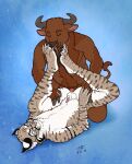 2026 2_horns 4_toes 5_fingers anal anal_penetration anatomically_correct anatomically_correct_genitalia anatomically_correct_penis animal_genitalia animal_penis anthro anthro_on_anthro anthro_penetrated anthro_penetrating anthro_penetrating_anthro anthro_penetrating_male arm_markings arm_tuft biped black_markings black_pawpads blue_eyes bobcat bovid bovine brown_body brown_fur brown_tail_tuft cattle cheek_tuft claws curved_horn dated duo elbow_tuft european_wildcat eyes_closed eyewear facial_markings facial_piercing facial_tuft feet felid feline feline_genitalia feline_penis felis fingers foot_lick from_front_position fur fur_markings genitals glasses hands_on_legs hands_on_thighs head_markings hooved_fingers hooves horn hybrid inner_ear_fluff jasper_kinney kneeling leg_markings licking looking_up looking_up_at_another lying_on_ground lynx male male/male male_penetrated male_penetrating male_penetrating_anthro male_penetrating_male mammal markings moodyferret multicolored_body multicolored_fur neck_tuft nose_piercing nose_ring nude nude_anthro nude_male on_ground pawpads penetration penile penile_penetration penile_spines penis penis_in_ass piercing pink_nose pink_penis pink_tongue plantigrade_pawpads reverse_wheelbarrow_position ring_piercing russ_(russianduck) septum_piercing septum_ring sex sheath signature small_penis spots spotted_body spotted_fur spread_legs spreading striped_arms striped_body striped_fur striped_legs striped_markings stripes tail tail_tuft toes tongue tuft wearing_glasses whiskers white_body white_claws white_fur white_inner_ear_fluff wildcat