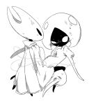 7_7_7 anthro arthropod between_legs blush bodily_fluids cloak clothing digital_drawing_(artwork) digital_media_(artwork) duo ejaculation featureless_chest female female/female female_orgasm flat_chested genital_fluids hi_res hollow_knight:_silksong hollow_knight_(franchise) hornet_(hollow_knight) lace_(hollow_knight:_silksong) line_art looking_pleasured lying monochrome narrowed_eyes nude on_another on_front on_ground orgasm sex silk simple_background spread_legs spreading team_cherry topwear tribadism unusual_bodily_fluids unusual_genital_fluids unusual_vaginal_fluids vaginal vaginal_fluids vaginal_squirting