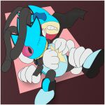 1:1 1_eye 4_arms ambiguous/ambiguous ambiguous_gender animate_inanimate anoelotl antennae_(anatomy) arthropod banette beetle big_hands bite black_fluid blue_body blue_clothing blue_eyes border claws clenched_teeth clothing cucujoid digital_drawing_(artwork) digital_media_(artwork) doll duo five_star_(anoel) footwear generation_2_pokemon generation_3_pokemon ghost hi_res hug hugging_another hugging_from_behind impostar_(anoel) insect ladybug leaned_back ledian leg_grab living_doll mask mimicry monotone_background multi_arm multi_limb nintendo nonbinary_(lore) pokemon pokemon_(species) red_body red_eyes restrained scarf sewn_eye shoes shoulder_bite simple_background spirit star_symbol superhero_costume tan_body teeth white_border zipper