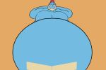 3:2 animated animated_gif anthro belly big_belly breast_imprints dragonite face_imprint feraligatr generation_1_pokemon generation_2_pokemon hand_imprint imprint looking_at_belly male male_pred multiple_prey nick_(nidogatr) nintendo pecs pokemon pokemon_(species) prey_imprint same_size_vore sharp_teeth short_playtime struggling struggling_prey teeth the_hookaloof unseen_prey vore