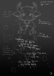 absurd_res anthro asphyxiation blurred_text blurred_vision bodily_fluids bovid breath_play bubble caprine comic domestic_cat duo felid feline felis first_person_view goat hi_res male male/male mammal monochrome nildotpng scared strangling sweat sweatdrop text worried worried_face worried_look