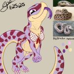 1:1 2025 3_toes 4_fingers anthro big_eyes big_tail bikini breasts brown_background claws cleavage clothed clothing color_swatch countershade_face countershade_feet countershade_neck countershade_scales countershade_tail countershade_torso countershading dated digital_drawing_(artwork) digital_media_(artwork) digitigrade dutch_angle eyelashes feet female female_anthro finger_claws fingers flat_colors forked_tongue front-tie_bikini front_view glistening glistening_eyes glistening_tongue hands_together heart_(marking) hi_res high-angle_view hog-nosed_snake humanoid_hands interlocked_fingers legged_snake long_tail looking_at_viewer looking_up looking_up_at_viewer markings medium_breasts multicolored_body multicolored_scales navel photo_reference pink_claws pink_eyes polka_dot_bikini polka_dots procreate_(artwork) purple_body purple_scales purple_tongue red_body red_markings red_scales reference_image reptile scale_markings scales scalie side-tie_bikini signature simple_background smile smiling_at_viewer snake snout solo spe species_name spots spotted_body spotted_scales standing string_bikini swimwear tail tapering_tail text thick_tail thick_thighs toe_claws toes tongue tongue_out two-piece_swimsuit ventral_scales western_hog-nosed_snake white_bikini white_clothing white_swimwear wide_hips yellow_body yellow_countershading yellow_scales