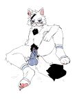 andromorph andromorph_anthro andromorph_penetrated anthro anthro_penetrated biped blush blush_lines canid canine chest_tuft chinese_description claws clothing crotch_tuft digital_drawing_(artwork) digital_media_(artwork) dildo dildo_in_vagina dildo_insertion dipstick_tail dr.kiyo ear_piercing flat_colors footwear front_view grey_eyes head_tuft hi_res intersex intersex_anthro intersex_penetrated kiyo_(dr.kiyo) looking_at_viewer mammal markings mostly_nude mostly_nude_andromorph mostly_nude_anthro nipples pawpads penetration piercing plantigrade plantigrade_pawpads sex_toy sex_toy_in_vagina sex_toy_insertion simple_background slim slim_andromorph slim_anthro socks solo tail tail_markings toe_claws tuft vaginal vaginal_penetration white_background