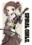  electric_guitar guitar hondasonemi instrument long_sleeves maria-sama_ga_miteru matsudaira_touko solo 