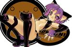  animal_ears blade_(galaxist) blush boots breasts cat_ears copyright_request elbow_gloves gloves lowres lying medium_breasts open_mouth purple_eyes purple_hair short_hair solo tail thigh_boots thighhighs underboob 