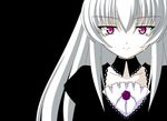  kasalelia long_hair pink_eyes rozen_maiden silver_hair solo suigintou white_skin 