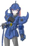  artist_request fate/stay_night fate_(series) gouf gundam matou_sakura mecha_musume mobile_suit_gundam solo spikes whip 