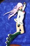  air_gear black_panties boots figure green_footwear inline_skates panties photo pink_hair roller_skates school_uniform simca skates solo underwear worldhobbyfestival 