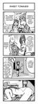  2girls breast_press breasts comic greyscale hard_translated homeko homeo imuhata_shimuro large_breasts long_sleeves monochrome multiple_girls nude os-tan symmetrical_docking towel translated walk-in xp-tan xp_home-tan xpmc yuri 