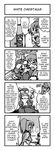  1girl comic greyscale hard_translated homeko homeo imuhata_shimuro long_sleeves monochrome os-tan translated xp_home-tan xpmc 