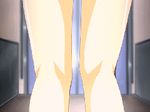  animated animated_gif artist_request black_panties copyright_request kneepits legs lowres panties panty_pull solo_focus source_request underwear 