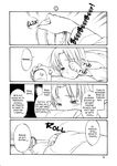  alarm_clock analog_clock clock comic english futaba_channel greyscale hard_translated hinemosu_notari long_sleeves medoi monochrome morning nijiura_maids translated 