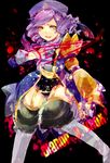  asymmetrical_clothes bad_id bad_pixiv_id blue_hair dlanor_a_knox drill_hair hat hoe_satsuki solo umineko_no_naku_koro_ni yellow_eyes 