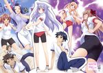  bike_shorts bloomers gym_uniform kiriya_nozomi mayoi_neko_overrun! naruko_kanae otome_tsuzuki serizawa_fumino tsuzuki_takumi umenomori_chise 