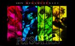  arisato_minato atlus glasses gun hanamura_yousuke headphones kirijou_mitsuru megami_tensei persona persona_3 persona_4 ribbon satonaka_chie shin_megami_tensei wallpaper weapon yuuki_makoto 